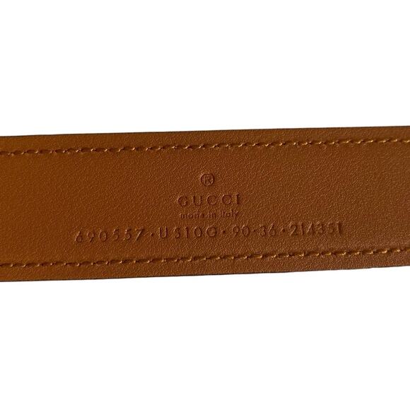 Gucci Blondie 30mm Belt in Tan Leather - Incl. Dustbag - Picture 8 of 8